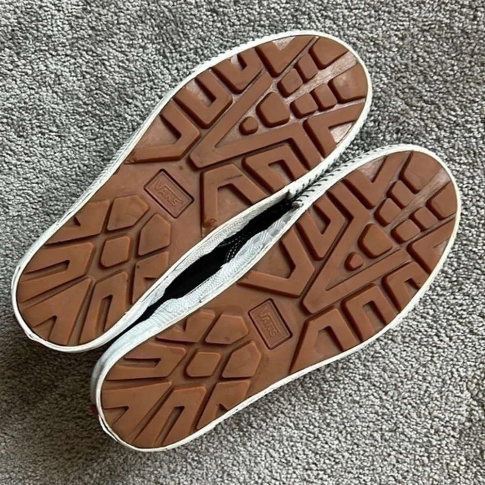 Vans Skate Half Cab Black & White Skate Shoes Size 9